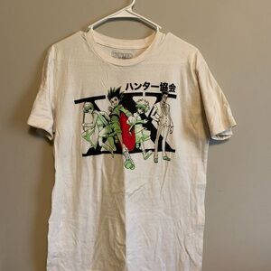 Hunter x Hunter Graphic Tee - White and Green